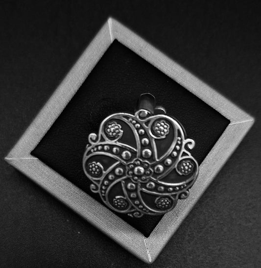 ANILLO PLATA LEY 925, VINTAGE